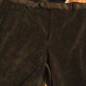 Men's Brown Corduroy Slacks